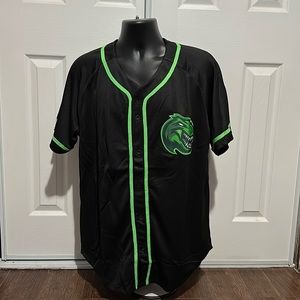 Excision Dinosaur Black/Green Jersey, Large